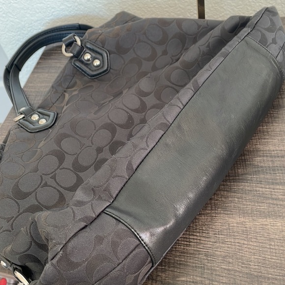 Coach Handbag Dark Brown - Picture 5 of 9